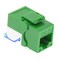 Bestlink Netware CAT5e Tool Less Keystone Jack- Green 101607GN - alternate 3